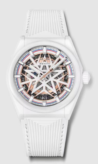 Replica Zenith Watch Defy Classic 41mm White Ceramic 49.9002.670-1/02.R796